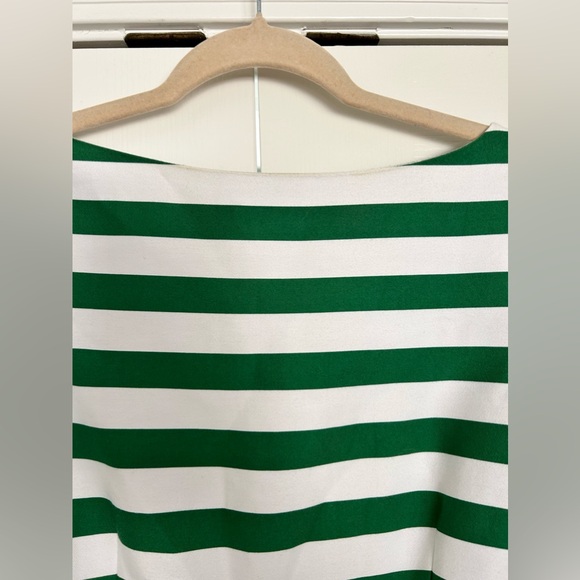 Kate Spade green striped dresss - Picture 4 of 6